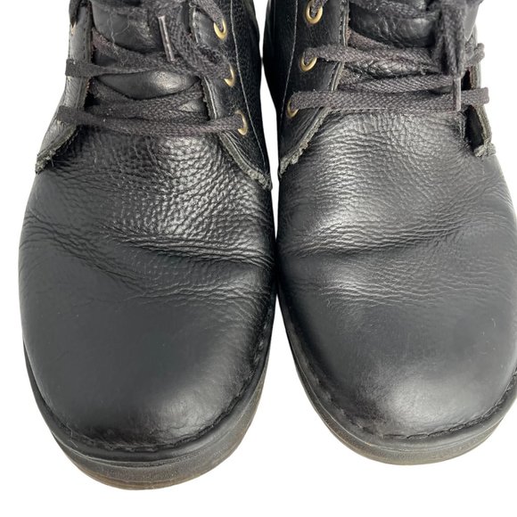 Dr Martens Doc Martens LEA GRIZZLY Mens 12 Chukka Boots Black Pebbled Leather main image 11